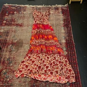 Raga size large maxi dress backless.